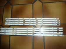 KIT 8 BARRES LED ORIGINE POUR TV SAMSUNG UE55TU7125 OU AUTRE TV
