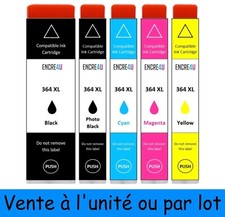 ENCRE4U - Cartouches d'encre compatibles avec HP 364 XL ( à l'unité ou par Lot )
