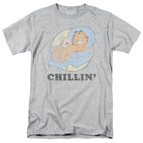 Garfield chillin t shirt - -,