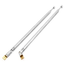 2 Pcs Acier 4 sections