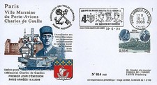 DG08-4 : 2008 - FDC "DE GAULLE