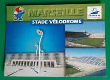 carte STADE DE FOOTBALL a MARSEILLE  (13) STADE VELODROME FRANCE 98