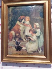 Tableau HELCA. en email sur cuivre.