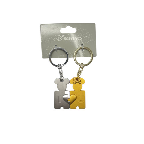 Porte clés puzzle mickey - porte,