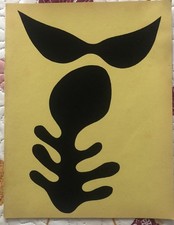 Jean arp pochoir original - arp,