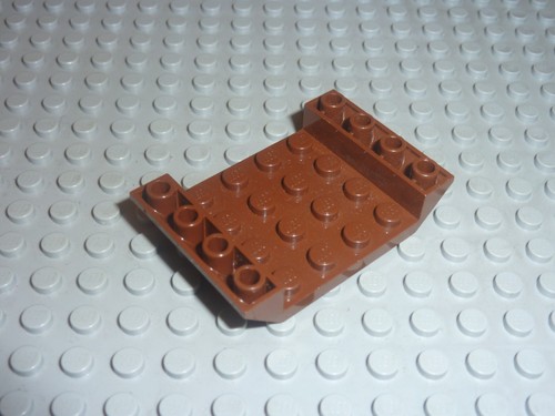 Lego oldbrown slope inverted - lego,