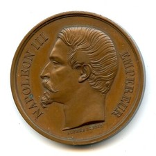 1852-1870 Comice Agricole de Fontaine Francaise - Napoleon III Empereur