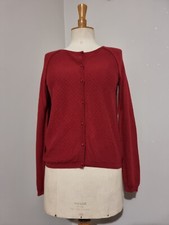 CYRILLUS : CARDIGAN ROUGE