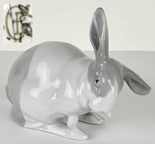 Porcelaine figurine lapin - figurine,