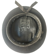 Béret noir commandos chars TAP parachutiste mle 1945 daté 1955 Algérie Indochine