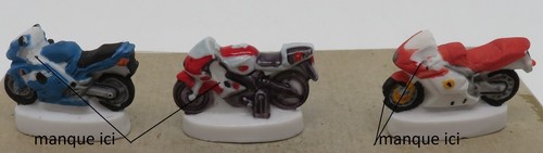 Lot feves moto - , sportives
