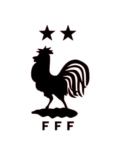 Sticker france coq - , fff