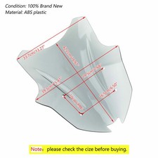 Moto ABS Pare-Brise Saute-Vent