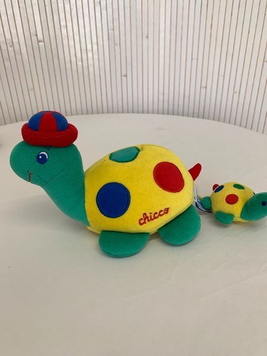 Peluche maman tortue son - et,