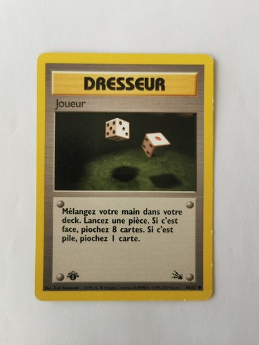 Carte pokémon dresseur - carte,