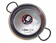 Poele a Paella en Acier Poli