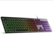 Clavier gaming rgb rainbow - clavier, led