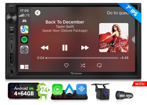 Double din car stereo - din, apple