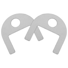  Lot de 2 clés pour distributeur de papier toilette - Clé de rechange en métal