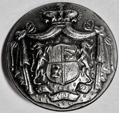 Bouton livrée armoirie - de,