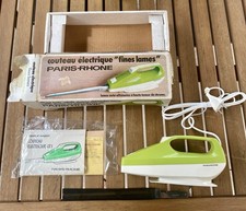Couteau Électrique Paris Rhône Neuf Emballage d’origine Vintage 70’