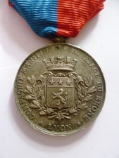 Médaille Compagnie Maritime de Sauvetage du Rhone Lyon