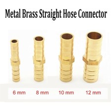 Métal Laiton Droit Tuyau