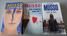 Lot de trois livres Guillaume MUSSO format pocket (N°3870S)