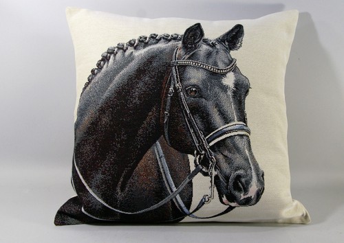 Coussin façon jacquard - ,