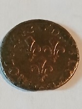 LOUIS XIII DOUBLE TOURNOIS 1643 K = BORDEAUX