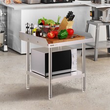 VEVOR Table de Travail Inox