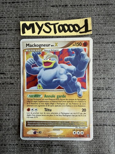 Carte pokémon mackogneur niv - carte,