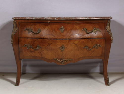 Commode galbée style - commode,