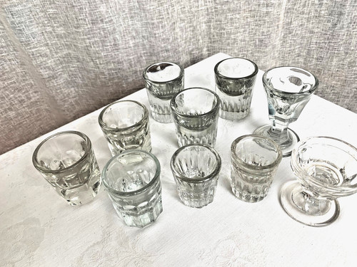Verres anciens liqueur - anciens, ou