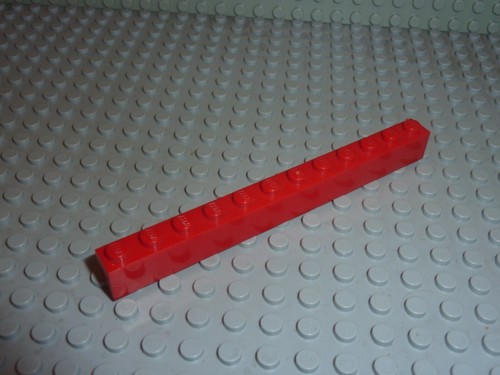 Lego red brick - 12, ref