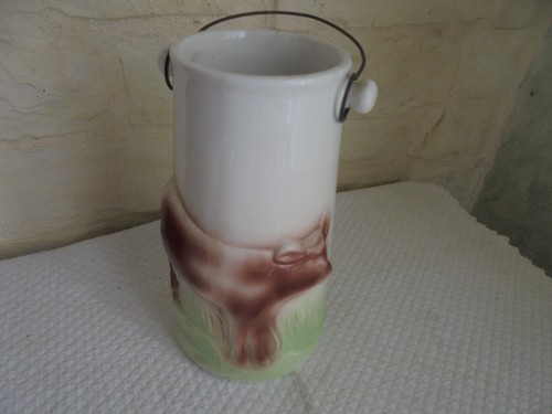 Pot lait céramique ancien - à,