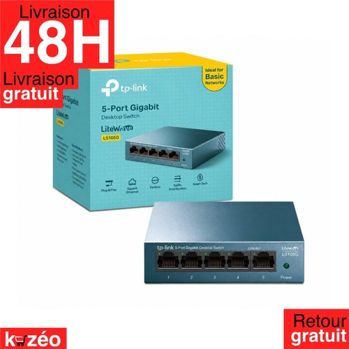 Switch ethernet gigabit - ethernet, 5