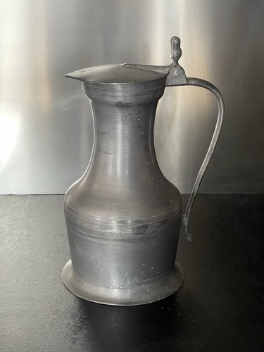 Aiguière ancienne étain - aiguière, en