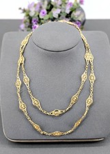 Collier or filigrane (pourra