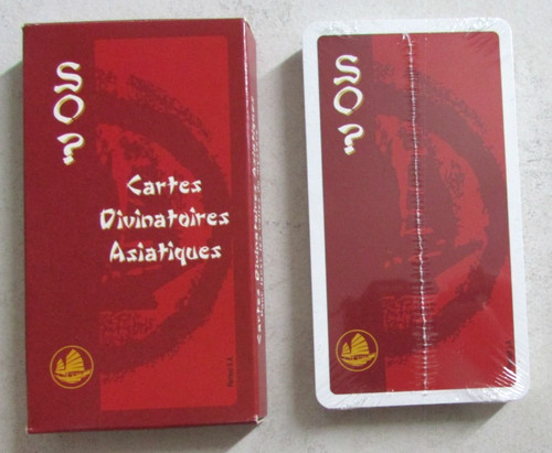 Jeu cartes divinatoires - cartes,