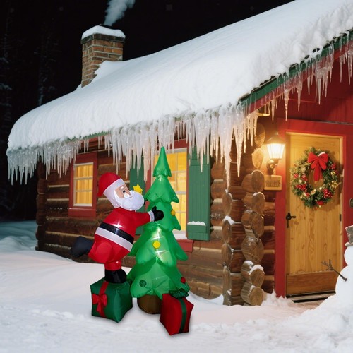 Décoration noël gonflable - décoration,