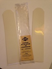 ancienne paire de plaques de