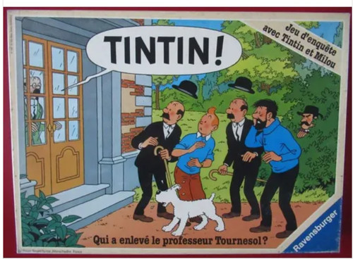 Tintin qui enlevé le - a,