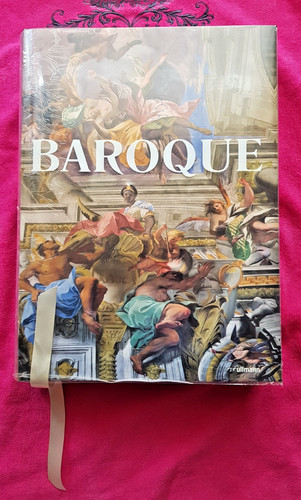 Beau livre art baroque - livre, d'art
