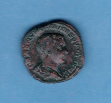 (ROM 85) HOSTILIEN (250-251) SESTERCE Revers PRINC IVVENT ( TRES RARE)  TTB.