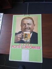 BIERE MOTTE CORDONNIER très  ancien  carton publicitaire 