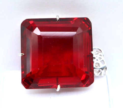 Naturel rouge topaze - naturel, 925