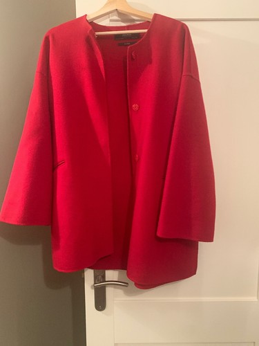 Petit manteau oversize - , rouge