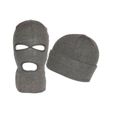 Bonnet Cagoule Grise Trois