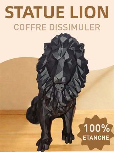 Coffre dissimulé cache statue - dissimulé,